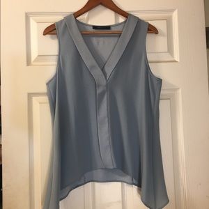 BCBGMaxAzria Satin Trim Tank